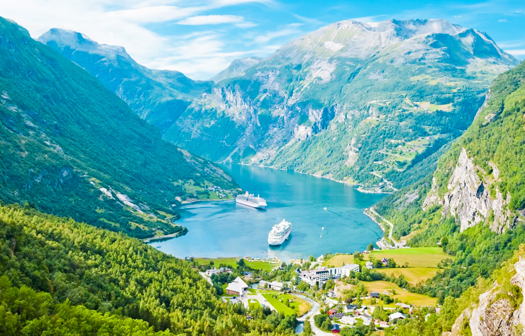 北歐三國-冰島挪威丹麥郵輪15天 	
