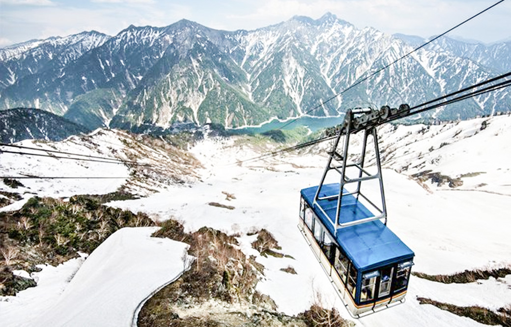 日本黑部立山，盡攬壯闊絕景雪牆